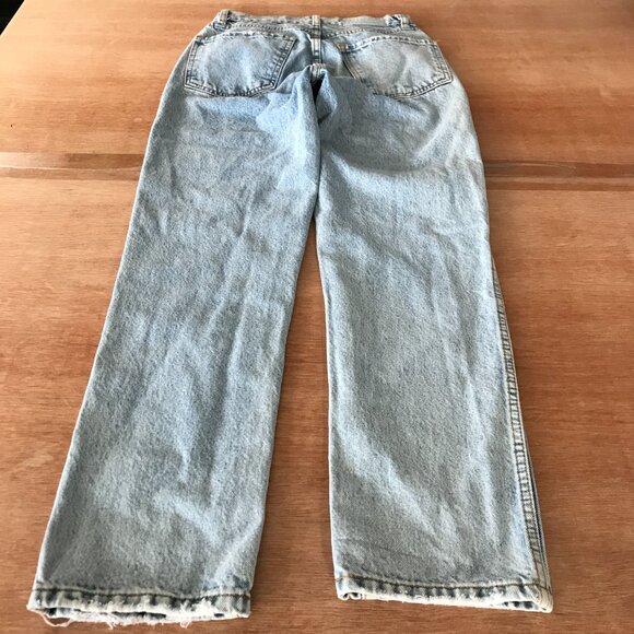 Revice Jeans Women 24 Blue Mid Rise Button Fly Medium Wash Stretch Preppy 18218 - Picture 2 of 14